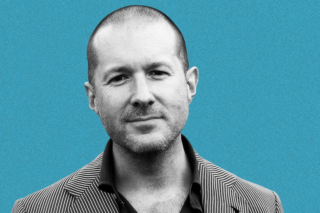 Jony Ive portrait, former Apple chief design officer and co-founder of LoveFrom